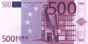 Деньги, золото 500 евро аватар
