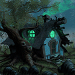 Деревья Страшный дом под деревом аватар