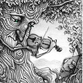 Деревья Дерево играет на скрипке аватар