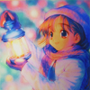 Дети Девочка с фонарем в руке аватар