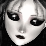 Дети Девочка с черными глазами аватар