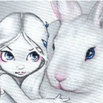 Дети Девочка с зайцем из сказки аватар