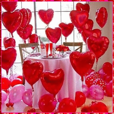 Валентинки Открытка-валентинка.Столик для влюбленных аватар