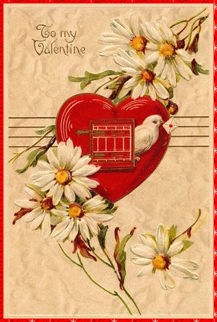 Валентинки Открытка-валентинка.Голубь с посланием аватар