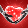 Валентинки Держа сердце в руках аватар