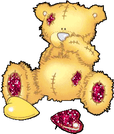 Валентинки Медвежонок с сердечками аватар