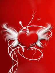 Валентинки Сердце в полете аватар