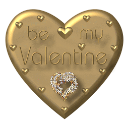 Валентинки Золотистая валентинка (2) аватар