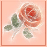 Валентинки Роза с сердечками аватар