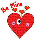 Валентинки Улыбающееся сердечко аватар