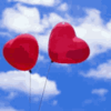 Валентинки Воздушные шарики в виде сердечек аватар