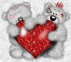 Валентинки Медвежата с сердечком аватар