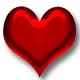 Валентинки Рубиновое сердечко аватар