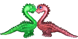 Динозавры Влюбленные динозавры аватар
