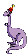 Динозавры Праздничный динозавр аватар