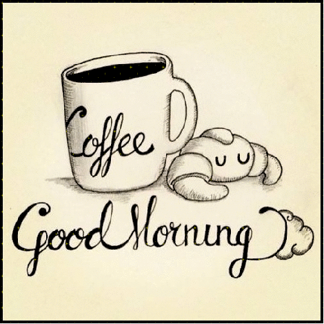 Доброе утро Доброго утра! Кофе с круасаном аватар