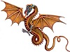 Драконы Летящий дракон аватар