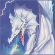 Драконы Голубой дракон с большим гребнем аватар