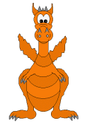 Драконы Ораньжевый дракон аватар