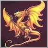 Драконы Огненный дракон с длинным хвостом аватар