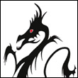 Драконы Стилизированный дракончик аватар