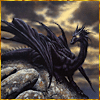 Драконы Чёрный дракон аватар