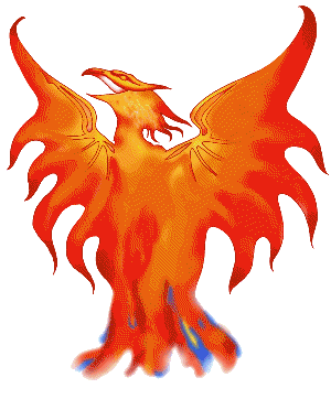 Драконы Феникс огненно-красный аватар