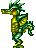 Драконы Злой зеленый дракон аватар