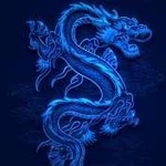 Драконы Синий водяной дракон аватар