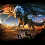 Драконы Огромный дракон аватар