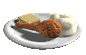 Еда, кулинария Еда на тарелке аватар