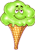Еда, кулинария Мороженое зеленое облизывается аватар