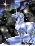 Единороги, лошади Единорог на фоне звездного неба аватар