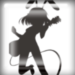 Зайцы Силуэт харухи судзумии в костюме кролика с гитарой аватар
