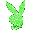 Зайцы Зеленый кролик плейбой аватар