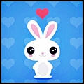 Зайцы Кролик и сердечко аватар