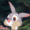 Зайцы Кролик из мультфильма бемби шевелит ухом аватар