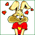 Зайцы Влюблённый кролик аватар