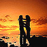 Рассветы, закаты Влюбленные на фоне заката аватар