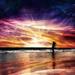 Рассветы, закаты Закат на море яркий аватар