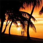 Рассветы, закаты Закат на острове аватар
