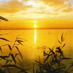 Рассветы, закаты Закат на озере аватар