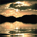 Рассветы, закаты Закат отражается в воде аватар