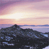Рассветы, закаты Закат над островом аватар