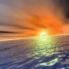 Рассветы, закаты Закат на море многоцветный аватар