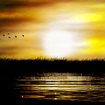 Рассветы, закаты Озеро на закате аватар