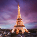 Рассветы, закаты Эйфелева башня в париже на фоне закатного неба аватар