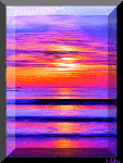 Рассветы, закаты Закат на море необычный аватар