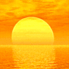 Рассветы, закаты Закат золотого солнца аватар