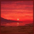 Рассветы, закаты Закат на озере совсем красный аватар